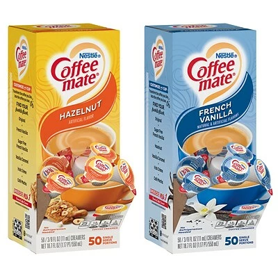 Best reviews of π Creamers Coffee Mate Singles Original Liquid Creamer, Variety Pack, 4/Pack (283-00012) π - Image 2