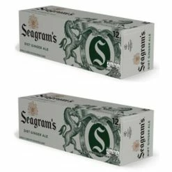 Wholesale βοΈ Soft Drinks Seagram's Diet Ginger Ale, 12 Oz., 24/Carton (00072979003344) β¨
