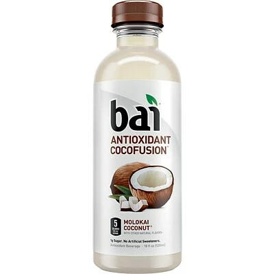 Top 10 ๐ Water Bai Cocofusions Molokai Coconut, Antioxidant Infused Beverage, 18 Fl. Oz. Bottles, 12/Pack โ๏ธ