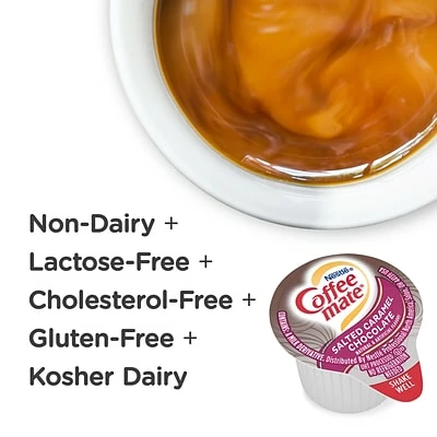 Discount βοΈ Coffee Mate Creamers Coffee-mate Salted Caramel Chocolate Liquid Creamer, 0.38 Oz., 50/Box (77197) π - Image 5