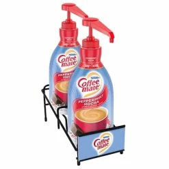 Deals ✨ Creamers Coffee Mate Peppermint Mocha Lactose-Free Creamer In Pump Dispenser, 2/Bundle (283-00067) 👏