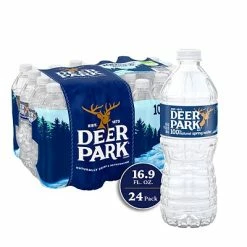 Deals ✨ Deer Park 100% Natural Spring Water, Regular Flavor, 16.9 Oz., 24/Carton (11475255) 🌟