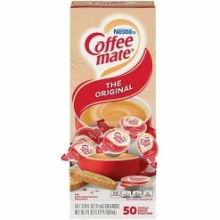 Coupon ✔️ Creamers Coffee Mate Original Liquid Creamer, 0.38 Oz., 50/Box (35110) 🔔