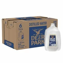 Flash Sale 🎉 Deer Park Distilled Water, 1-Gallon Plastic Jugs, 6/Carton (11475171) 👏