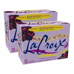 Discount โ๏ธ Water & Beverages Lacroix Black RazZberry Sparkling Seltzer Water, 12 Fl. Oz., 12 Cans/Pack, 2 Packs/Carton (15021760) ๐