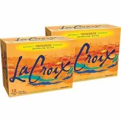 Best deal 🧨 Water & Beverages LaCroix Tangerine Sparkling Water, 12 Oz., 24/Carton (40106) 🔥