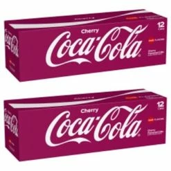 Best Sale ✨ Soft Drinks Coca-Cola Cherry Soda, 12 Oz., 24/Carton (49000031034) 🌟