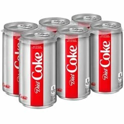 Top 10 ⭐ Soft Drinks Coca-Cola Mini Diet Coke Soda, 7.5 Oz., 24/Carton (00049000061055) 🥰