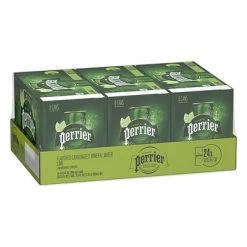 Cheap ๐ Water & Beverages Perrier Carbonated Mineral Water, Lime, 330 Ml, 8/Pack ๐งจ