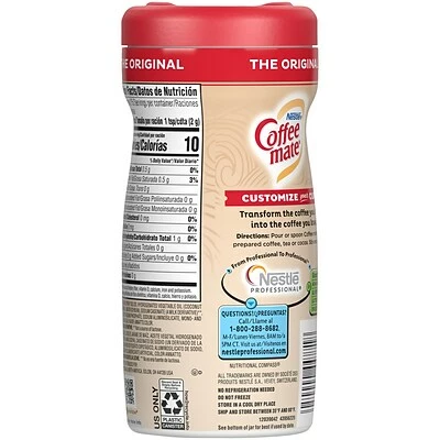 Outlet โญ Creamers Coffee Mate Original Powdered Creamer, 11 Oz., 12/Carton (NES55882CT) ๐ - Image 2