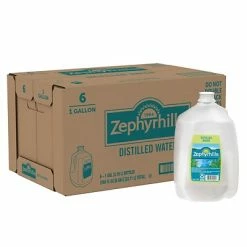 Flash Sale ❤️ Zephyrhills Distilled Water, 1-Gallon Plastic Jug, 6/Carton (11475198) ✔️
