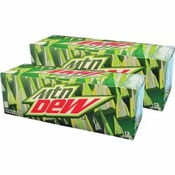 Budget 🎉 Soft Drinks Mountain Dew Soda, 12 Oz., 24/Carton (83776) 😍