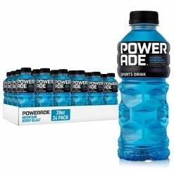 Cheap ✨ Energy & Sports Drinks Powerade Mountain Berry Blast Liquid Sports Drink, 20 Fl. Oz., 24/Carton (00049000007909) 🎉