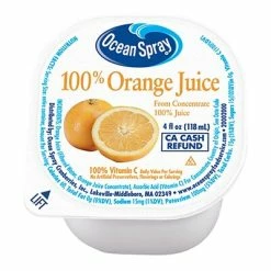 Coupon π Ocean Spray Orange Juice, 4 Oz., 48 Count (00725) π