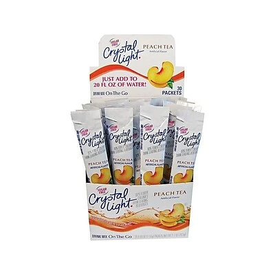 Top 10 π Drink Mixes Crystal Light On The Go Peach Tea Powder, 0.09 Oz., 30/Box (00797) π―