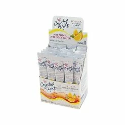 Flash Sale 🛒 Drink Mixes Crystal Light On The Go Lemon Powder Tea, 0.08 Oz., 30/Box (00757) 👍