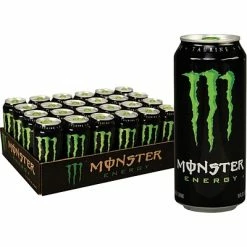 Best Sale 👏 Energy & Sports Drinks Monster Energy Original Drink, 16 Oz. Cans, 24/Pack (133129) 🎉