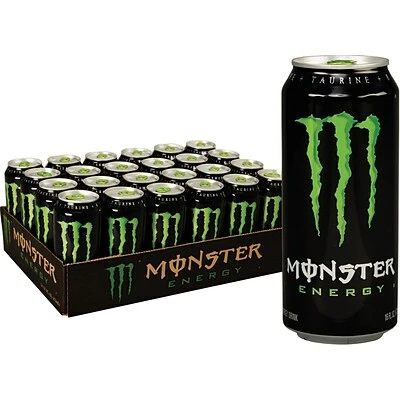 Best Sale π Energy & Sports Drinks Monster Energy Original Drink, 16 Oz. Cans, 24/Pack (133129) π