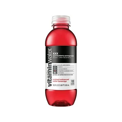 Budget π€© Smartwater Energy & Sports Drinks Glaceau Vitaminwater XXX Blueberry Pomegranate Energy Drink 16.9 Fl. Oz., 24/Carton (00786162003546) π