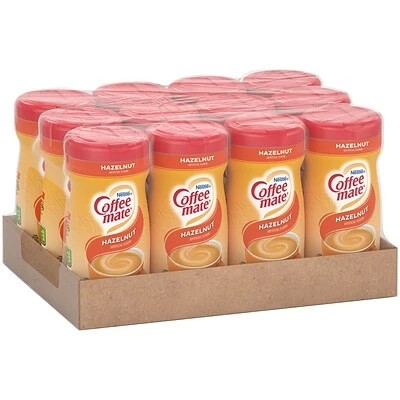 Cheap ✔️ Coffee Mate Creamers Nestle® Coffee-mate® Coffee Creamer, Hazelnut, 15 Oz Powder Creamer, 12/Carton 🛒