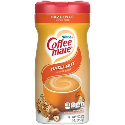 Cheap ✔️ Coffee Mate Creamers Nestle® Coffee-mate® Coffee Creamer, Hazelnut, 15 Oz Powder Creamer, 12/Carton 🛒 - Image 2