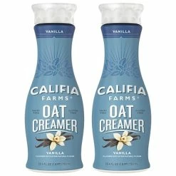 Deals ❤️ Creamers Califia Farms Vanilla Oat Creamer, 25.4 Oz, 2PK ✨