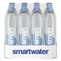 Discount ✔️ Spring Water Smartwater Antioxidant Water, 33.8 Oz., 12/Carton (155971) 🧨
