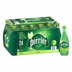 Cheapest ๐ Water & Beverages Perrier Carbonated Mineral Water, Lime, 16.9 Fl Oz., 24/Carton (12283034) ๐