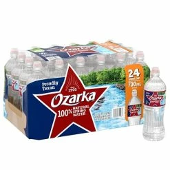 Buy ⭐ Ozarka 100% Natural Spring Water, Regular Flavor, 700ml Bottles With Sport Cap, 24/Carton (12086825) 🔔