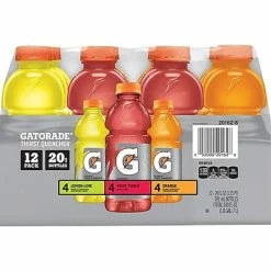 Best deal 🎉 Energy & Sports Drinks Gatorade Thirst Quencher Assorted Flavor Liquid Sports Drink, 20 Fl. Oz, 12/Carton (QUA20162) 🥰