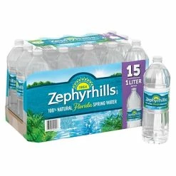 Deals ❤️ Zephyrhills 100% Natural Spring Water, Regular Flavor, 33.8 Oz. Plastic Bottles, 15/Carton (11475332) ✔️