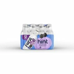 Discount 🎁 Hint Blackberry Flavored Water, 16 Oz., 12/Carton (00034) 🎁