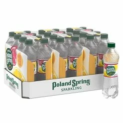 Cheap ๐ฏ Water & Beverages Poland Spring Sparkling Water, Pomegranate Lemonade, 16.9 Oz. Bottles, 24/Carton (12349576) ๐