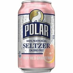 Cheapest ๐คฉ Water & Beverages Polarยฎ Ruby Red Grapefruit Seltzer, 12 Oz. Cans, 24 Cans ๐ฅฐ