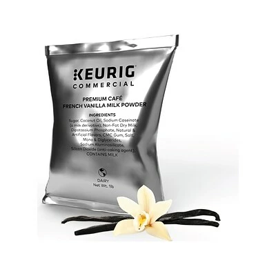 Best deal π€© Milk & Creamer Keurig Premium Cafe French Vanilla Powder Creamer, 16 Oz., 12/Carton (5000370310) β¨ - Image 2