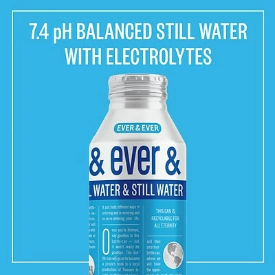 Outlet π Ever & Ever Spring Water Ever & Ever Reverse Osmosis Still Water, 16 Oz., 12/Carton (800000) π - Image 3