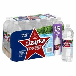 Discount 🎉 Ozarka 100% Natural Spring Water, Regular Flavor, 33.8 Oz. Plastic Bottles, 15/Carton (11475188) ⭐