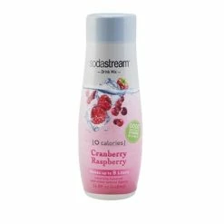 Best deal 🤩 Energy & Sports Drinks SodaStream Cranberry Raspberry Zero Calorie Sparkling Drink Mix, 440ml ⭐