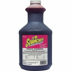 Cheap 👏 Drink Mixes Sqwincher® 5 Gal Yield Liquid Concentrate Energy Drink, 64 Oz Bottle, Fruit Punch, 6/Case 😀