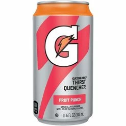 Best Pirce 🔔 Energy & Sports Drinks Gatorade Thirst Quencher Fruit Punch Sports Drink, 11.6 Fl. Oz., 24/Carton (QUA30903) ✨