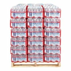 Outlet ✔️ Crystal Geyser 100% Natural Spring Water, 16.9 Oz., 24 Bottles/Case, 84 Cases (CGW24514PL) ⭐