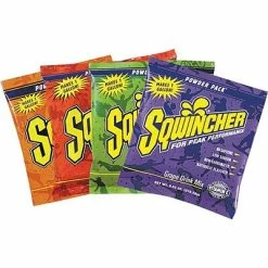 Promo 🎁 Sqwincher Drink Mixes Powder Pack™ 2 1/2 Gal Yield Powder Dry Mix Energy Drink; 23.83 Oz Pack, Assorted, 32/Carton 🛒