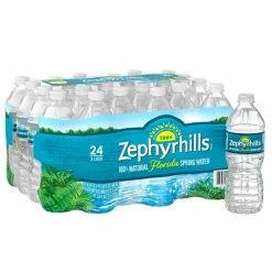 Best Sale 😍 Zephyrhills 100% Natural Spring Water, Regular Flavor, 16.9 Oz. Plastic Bottles, 24/Carton (11475233) 😀