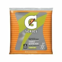 Top 10 ✔️ Drink Mixes Gatorade Thirst Quencher Lemon Lime Powdered Sports Drink Mix, 21 Oz., 32/Carton (308-03969) ⌛