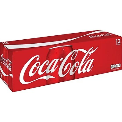 Outlet โญ Soft Drinks Coca-Cola Original Cola, 12 Oz., 24/Carton (00049000028904) ๐